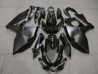 2009-2016 Gloss and Matte Black Style GSXR 1000 Motorcycle Fairings