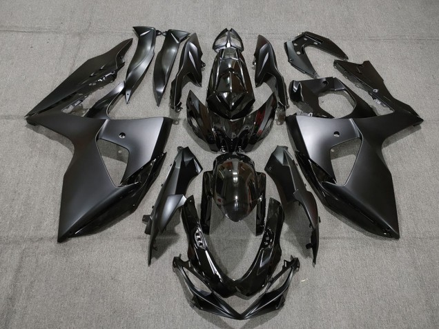 2009-2016 Gloss and Matte Black Style GSXR 1000 Motorcycle Fairings