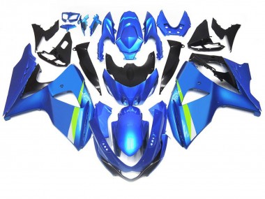 2009-2016 Matte Blue GSXR 1000 Motorcycle Fairings
