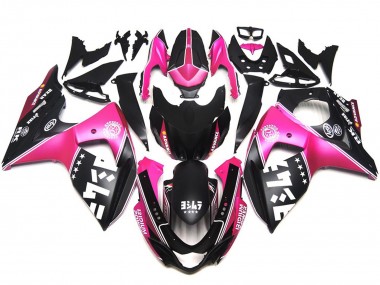 2009-2016 Matte Pink Custom Logos GSXR 1000 Motorcycle Fairings
