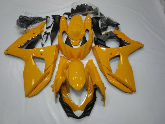 2009-2016 Shining Yellow GSXR 1000 Motorcycle Fairings