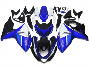 2009-2016 Solid Gloss Black Blue White GSXR 1000 Motorcycle Fairings