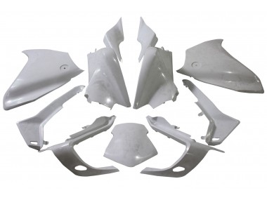 2010-2013 White VFR1200 Motorcycle Fairings