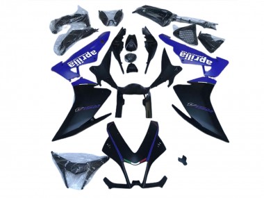 2010-2015 Matte Black & Blue RSV4 1000 Motorcycle Fairings