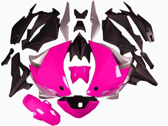 2011-2014 Pink and Silver CBR250RR Motorcycle Fairings
