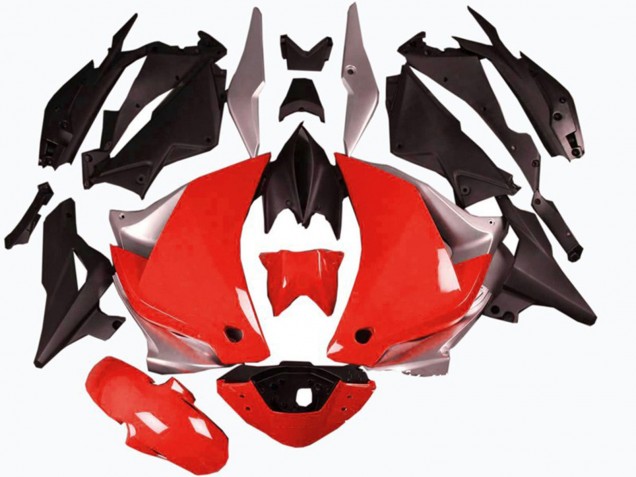 2011-2014 Red and Silver CBR250RR Motorcycle Fairings