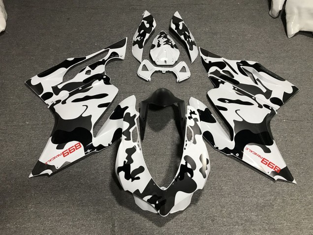 2011-2014 Winter Camo Ducati 1199 Motorcycle Fairings