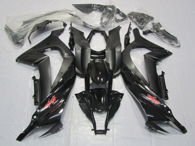 2011-2015 Black Matte Gloss ZX10R Motorcycle Fairings