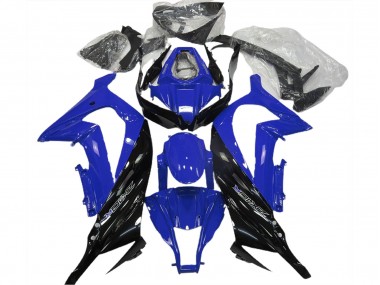 2011-2015 Gloss Blue and Black ZX10R Motorcycle Fairings