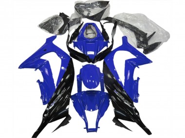 2011-2015 Gloss Blue and Black ZX10R Motorcycle Fairings