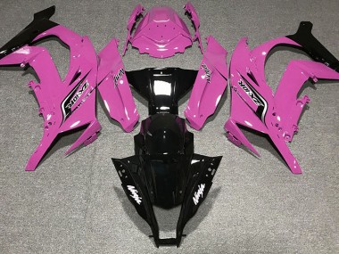 2011-2015 Gloss Pink & Logos ZX10R Motorcycle Fairings