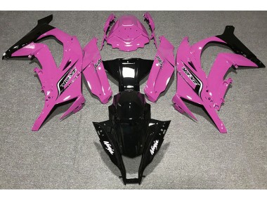 2011-2015 Gloss Pink & Logos ZX10R Motorcycle Fairings