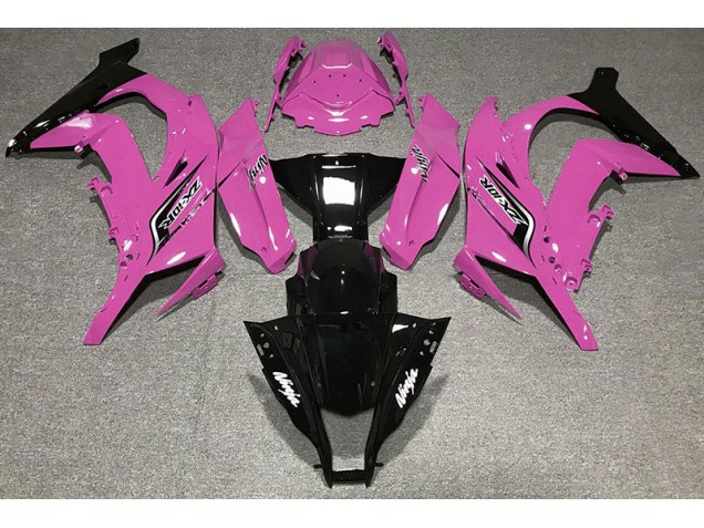 2011-2015 Gloss Pink & Logos ZX10R Motorcycle Fairings