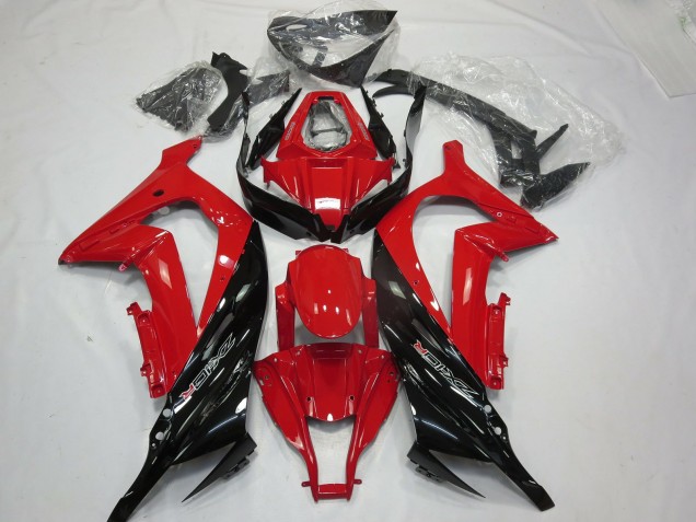 2011-2015 Red Black Gloss ZX10R Motorcycle Fairings