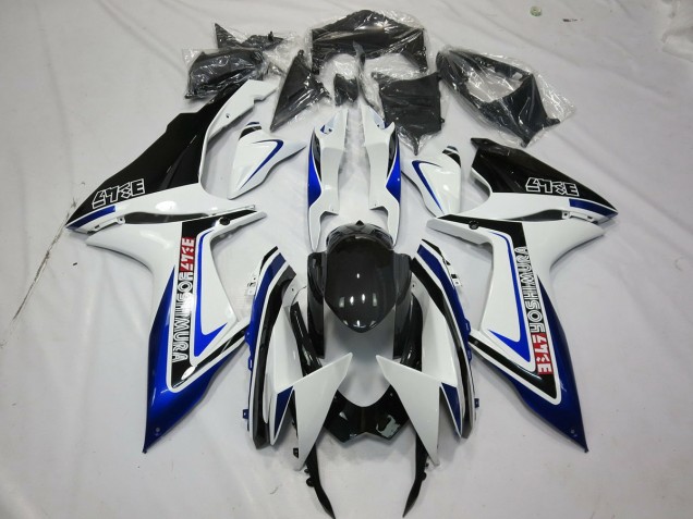 2011-2024 Black Rockstar GSXR 600-750 Motorcycle Fairings