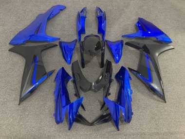 2011-2024 Blue Black and Grey GSXR 600-750 Motorcycle Fairings