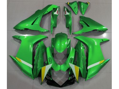 2011-2024 Full Gloss Light Green GSXR 600-750 Motorcycle Fairings