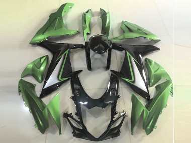 2011-2024 Gloss Green Edges GSXR 600-750 Motorcycle Fairings