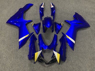 2011-2024 Suzuki Branded Deep Blue GSXR 600-750 Motorcycle Fairings