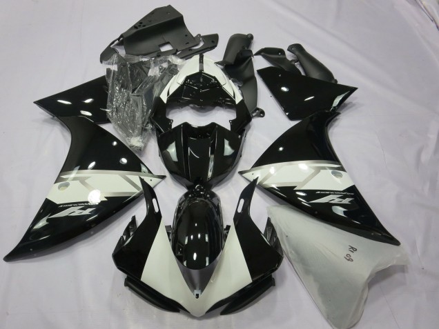 2012-2014 Black Silver White R1 Motorcycle Fairings