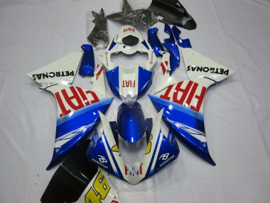 2012-2014 Fiat with Light Blue R1 Motorcycle Fairings