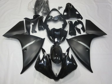 2012-2014 Matte Black R1 Motorcycle Fairings