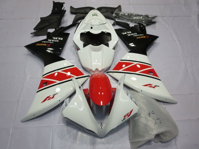 2012-2014 Red White and Black R1 Motorcycle Fairings