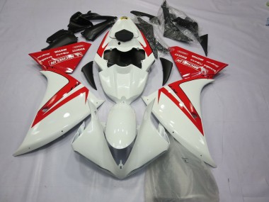 2012-2014 Red and White R1 Motorcycle Fairings