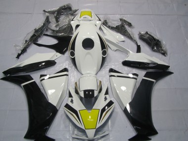2012-2016 Black and White CBR1000RR Motorcycle Fairings