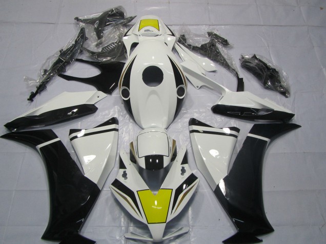 2012-2016 Black and White CBR1000RR Motorcycle Fairings