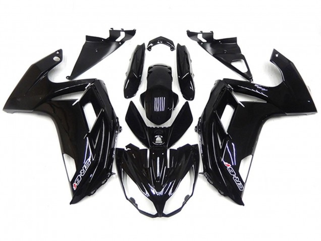 2012-2016 Gloss Black Ninja 650R Motorcycle Fairings