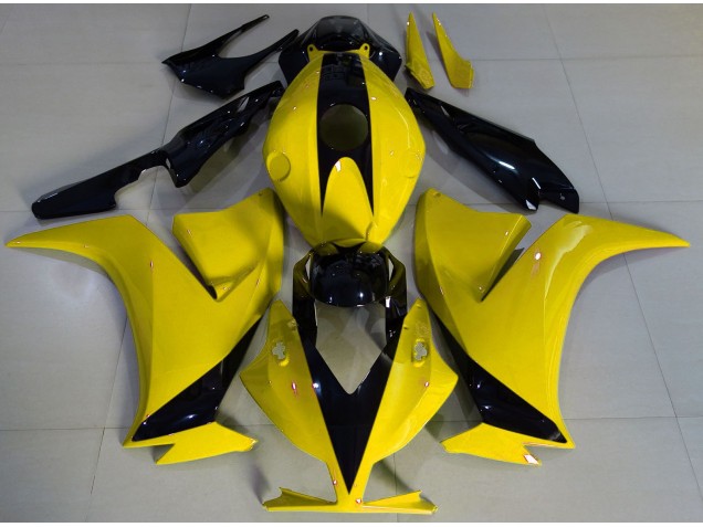 2012-2016 Gloss Yellow and Black CBR1000RR Motorcycle Fairings