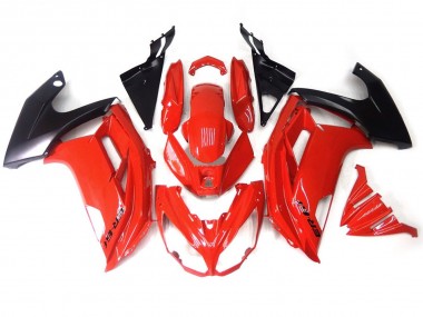 2012-2016 Red Black Ninja 650R Motorcycle Fairings