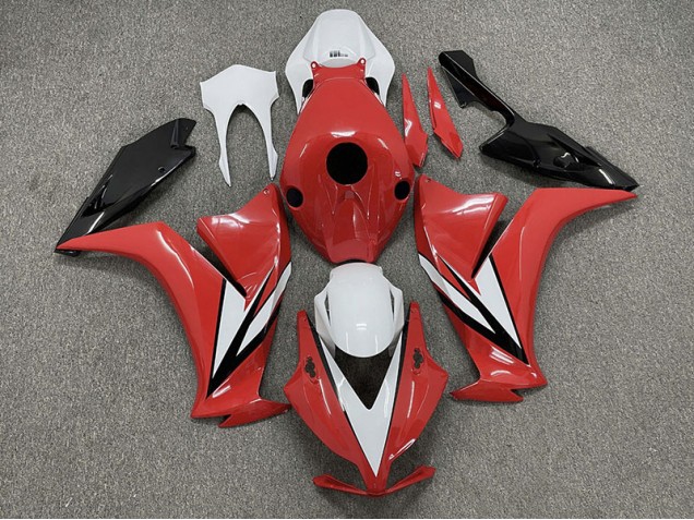 2012-2016 Red with White CBR1000RR Motorcycle Fairings