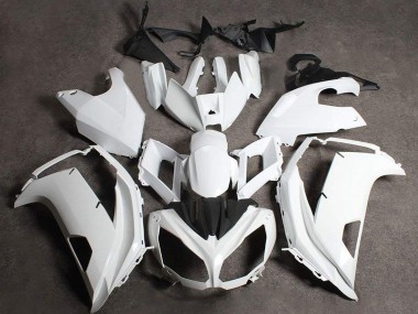 2012-2016 White Ninja 650R Motorcycle Fairings
