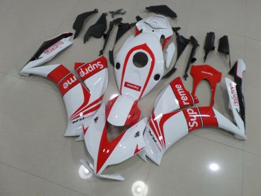 2012-2016 White Supreme CBR1000RR Motorcycle Fairings