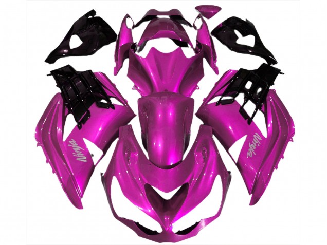 2012-2021 Hot Pink ZX14R Motorcycle Fairings
