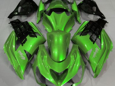 2012-2021 Liquid Green ZX14R Motorcycle Fairings