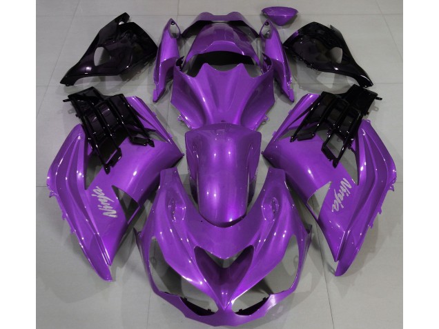 2012-2021 Mood Purple ZX14R Motorcycle Fairings