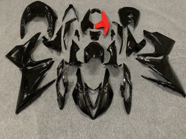 2013-2016 Gloss Black Daytona 675 Motorcycle Fairings