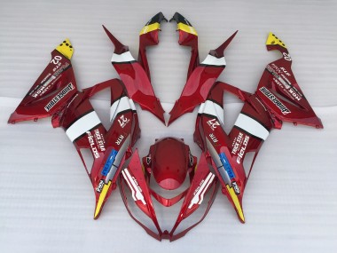 2013-2018 Candy Apple ZX6R Motorcycle Fairings