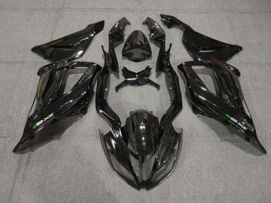 2013-2018 Gloss Black with Decals ZX6R Motorcycle Fairings