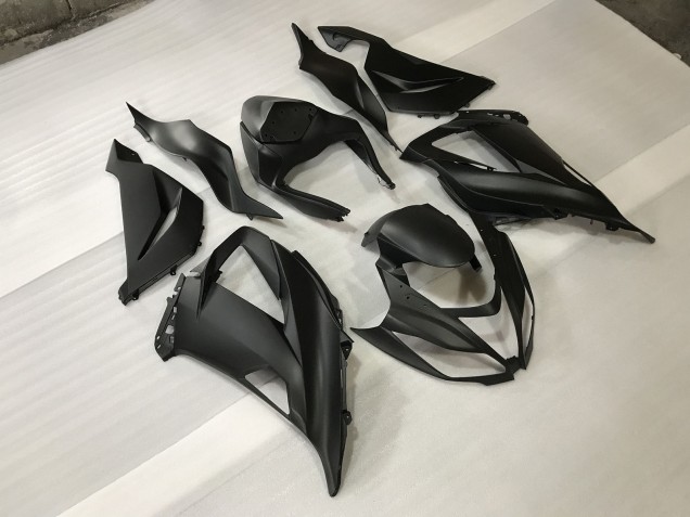 2013-2018 Matte Black ZX6R Motorcycle Fairings