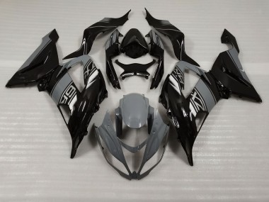 2013-2018 Nardo and Black ZX6R Motorcycle Fairings