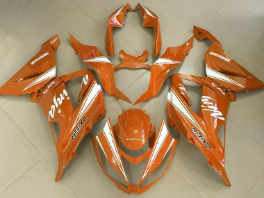 2013-2018 Orange Ninja ZX6R Motorcycle Fairings
