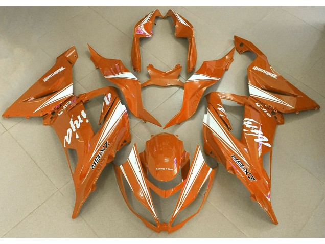 2013-2018 Orange Ninja ZX6R Motorcycle Fairings