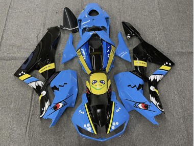 2013-2023 Blue Shark CBR600RR Motorcycle Fairings