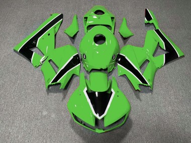2013-2023 Gloss Green and Black CBR600RR Motorcycle Fairings