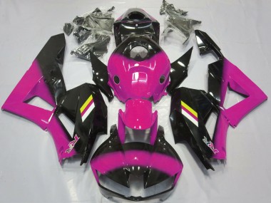 2013-2023 Gloss Pink and Black Fade CBR600RR Motorcycle Fairings