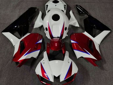 2013-2023 Gloss Red White and Blue CBR600RR Motorcycle Fairings